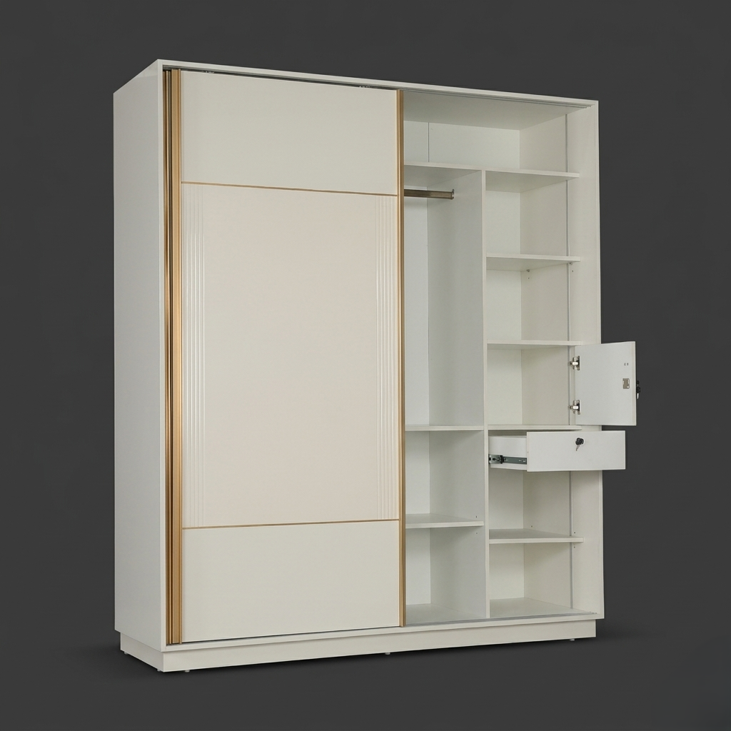 Snowcrest 2 Door Sliding Wardrobe