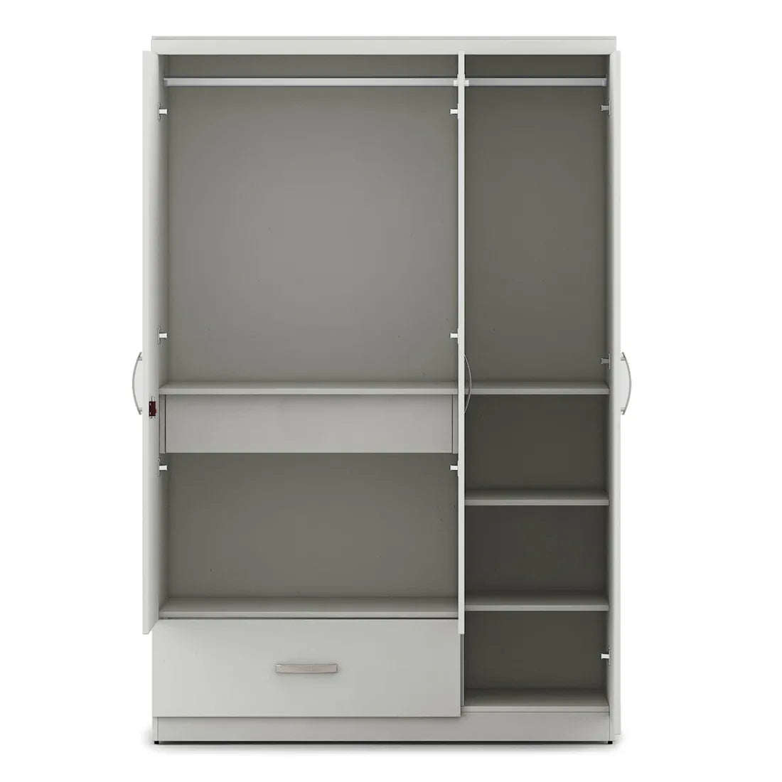 Utsav Three Door Wardrobe with Mirror - HomeTown
