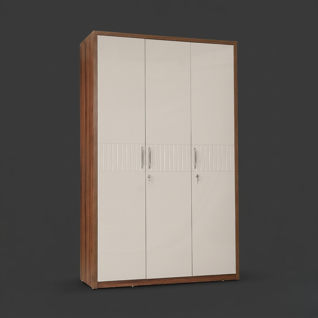 Cascade 3door Wardrobe Without Miror New