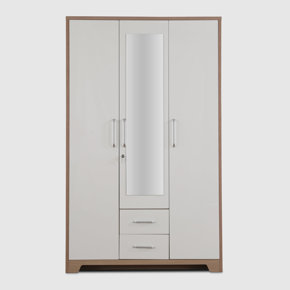 Ambra  Three Door Wardrobe in Oak Colour