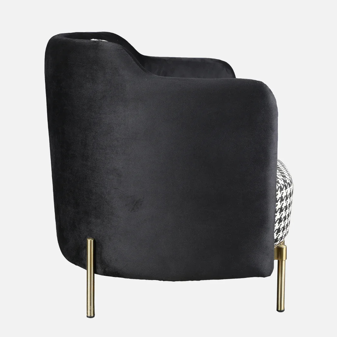 Gala Fabric Accent Chair in Grey Colour - HomeTown