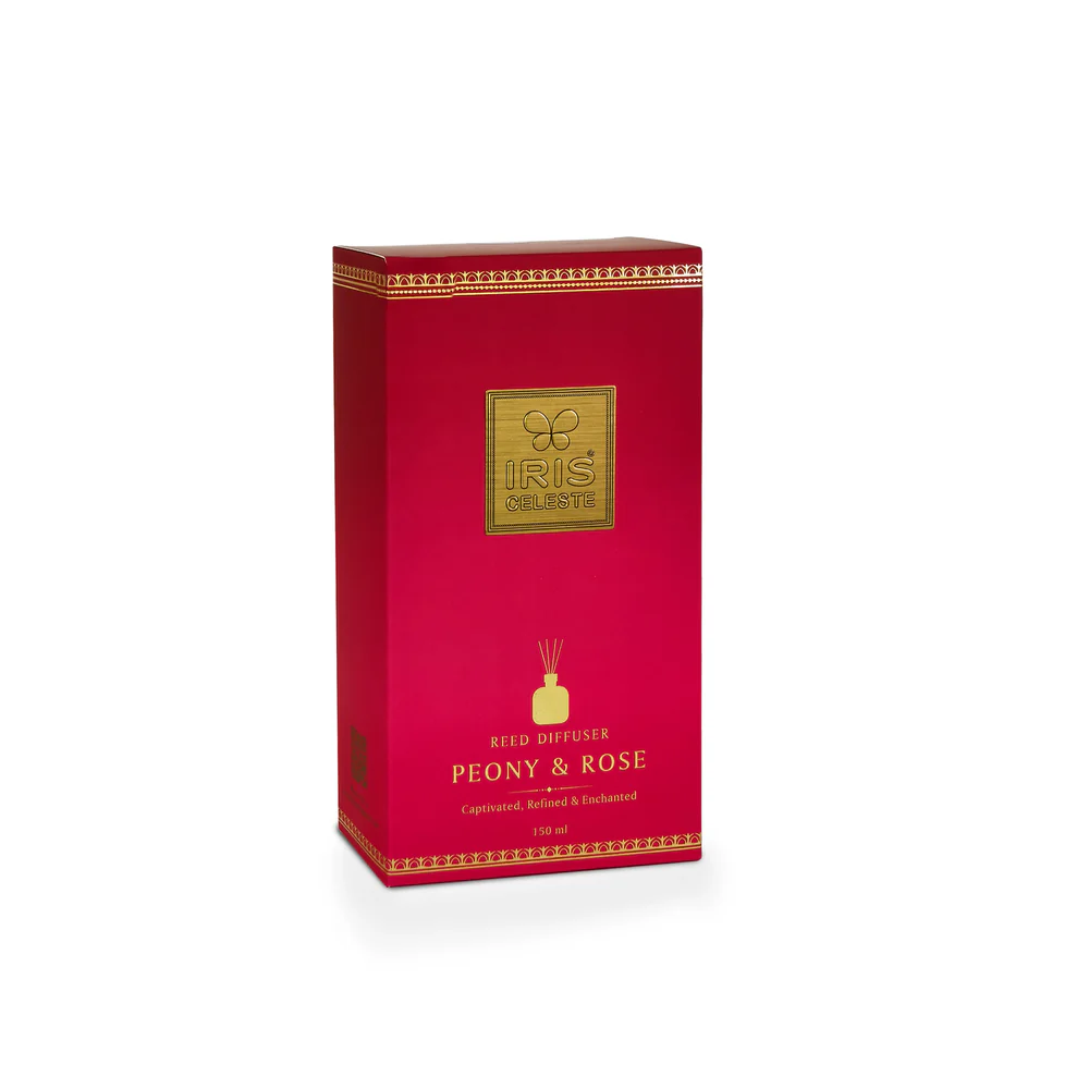 Iris Celeste Reed Diffuser Set in Pink Colour - Best Oil Diffuser for Home