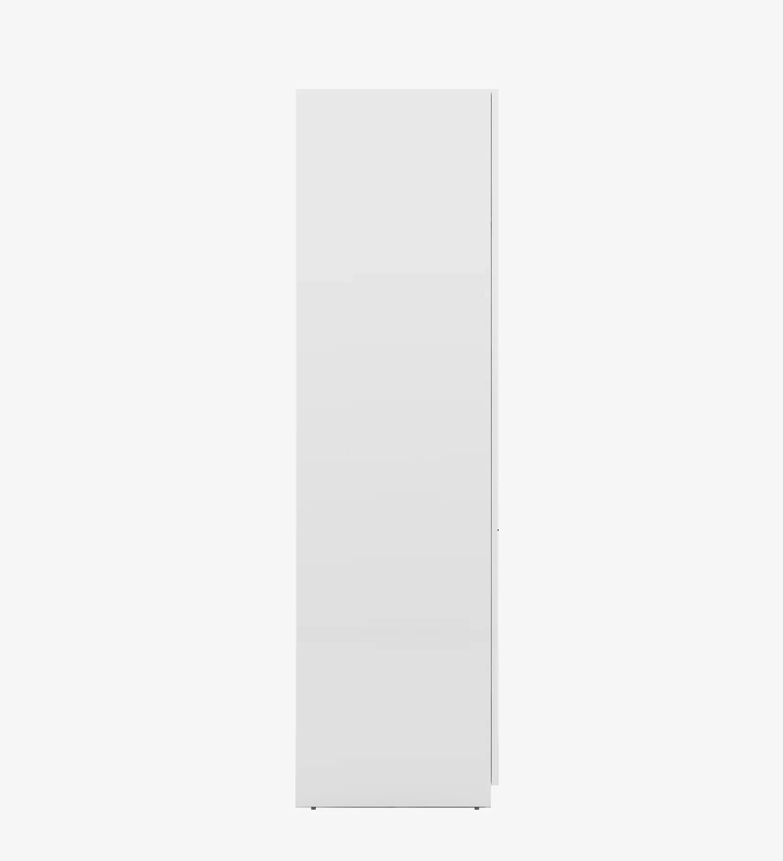 Gwen Three Door Wardrobe With Mirror in White Colour - HomeTown