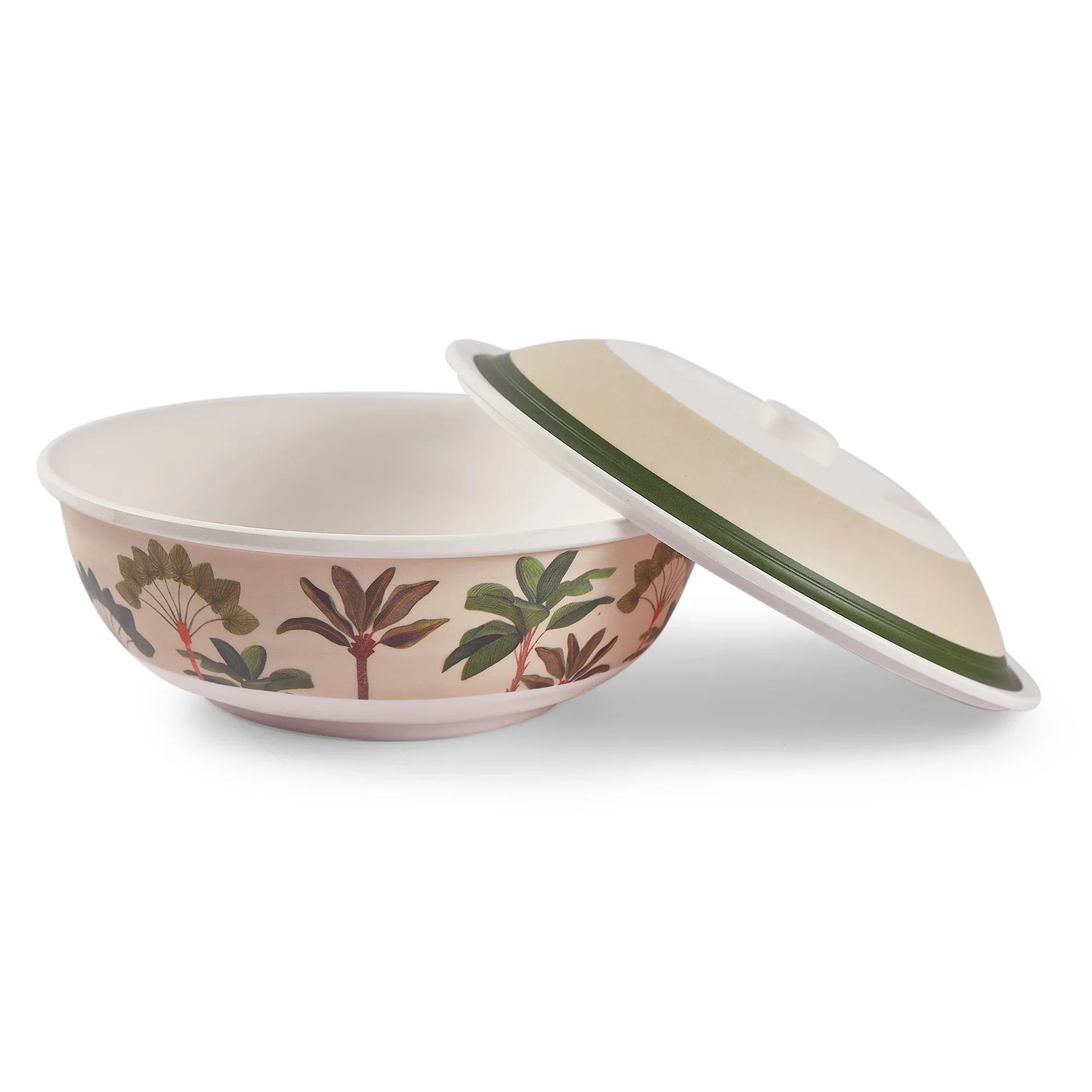 Oasis Melamine Serving Bowl with Lid in Multi Colour - HomeTown
