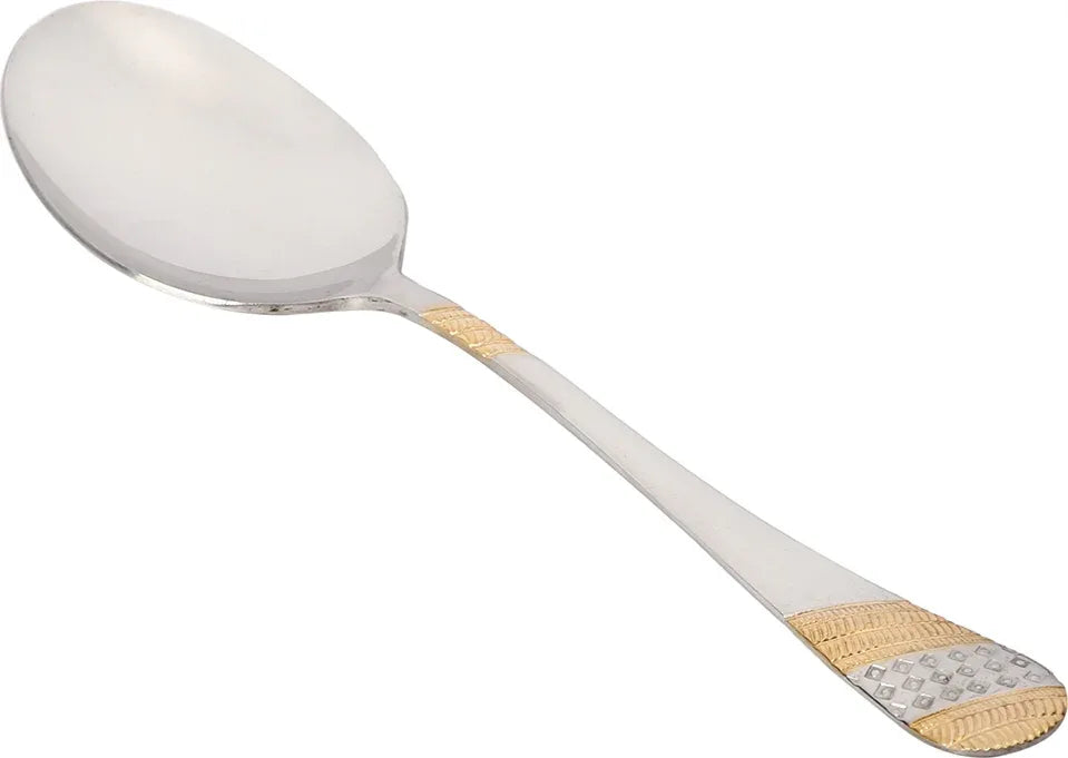 Fns Imperio Steel Serving Spoon Set 2 Pc in Multi Colour - HomeTown