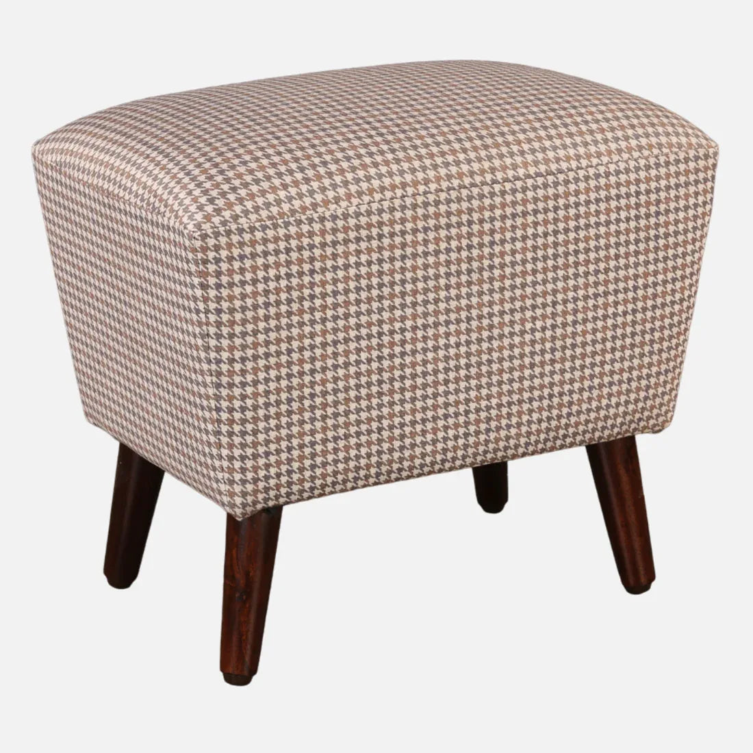Azalea Fabric Ottomans in Beige Colour - HomeTown