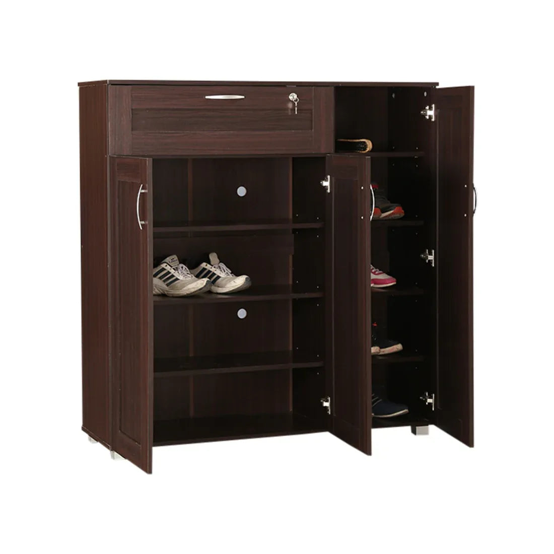 Morley Shoe Rack in Wenge Colour - HomeTown