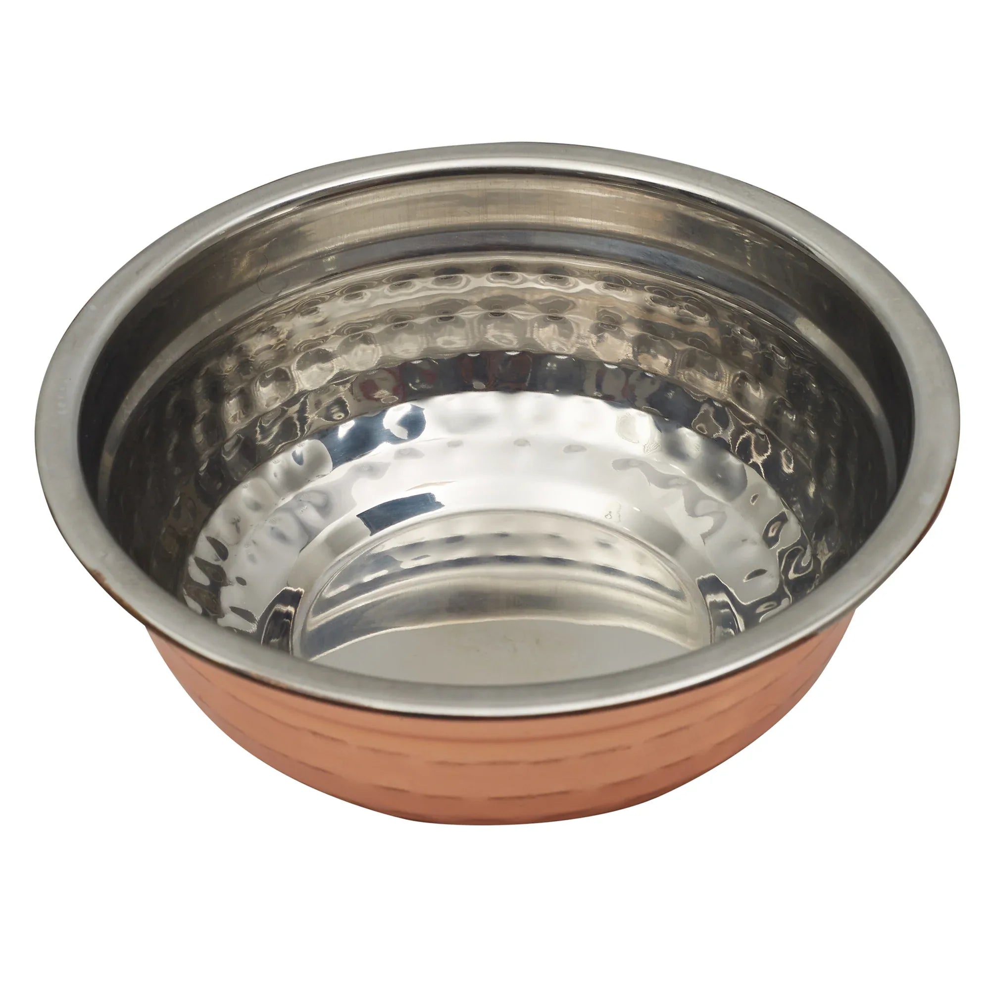 Sapphire Steel with Copper Finish Serving Bowl Set of 2 in Copper Colour - HomeTown