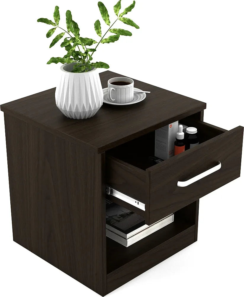 Magnum Night Stand in Urban Walnut Colour - HomeTown