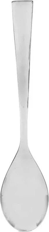 Slimline Stainless steel Serving Spoon Set Of 2 Pcs in Silver Colour dimensions