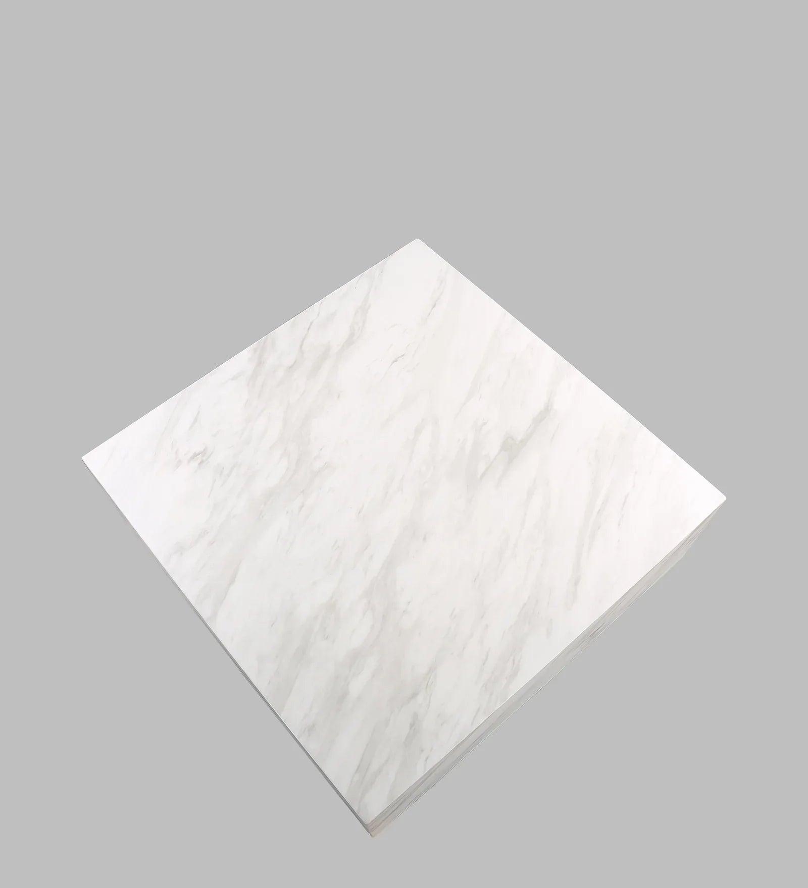Garnet Marble Top Center Table in White Colour - HomeTown