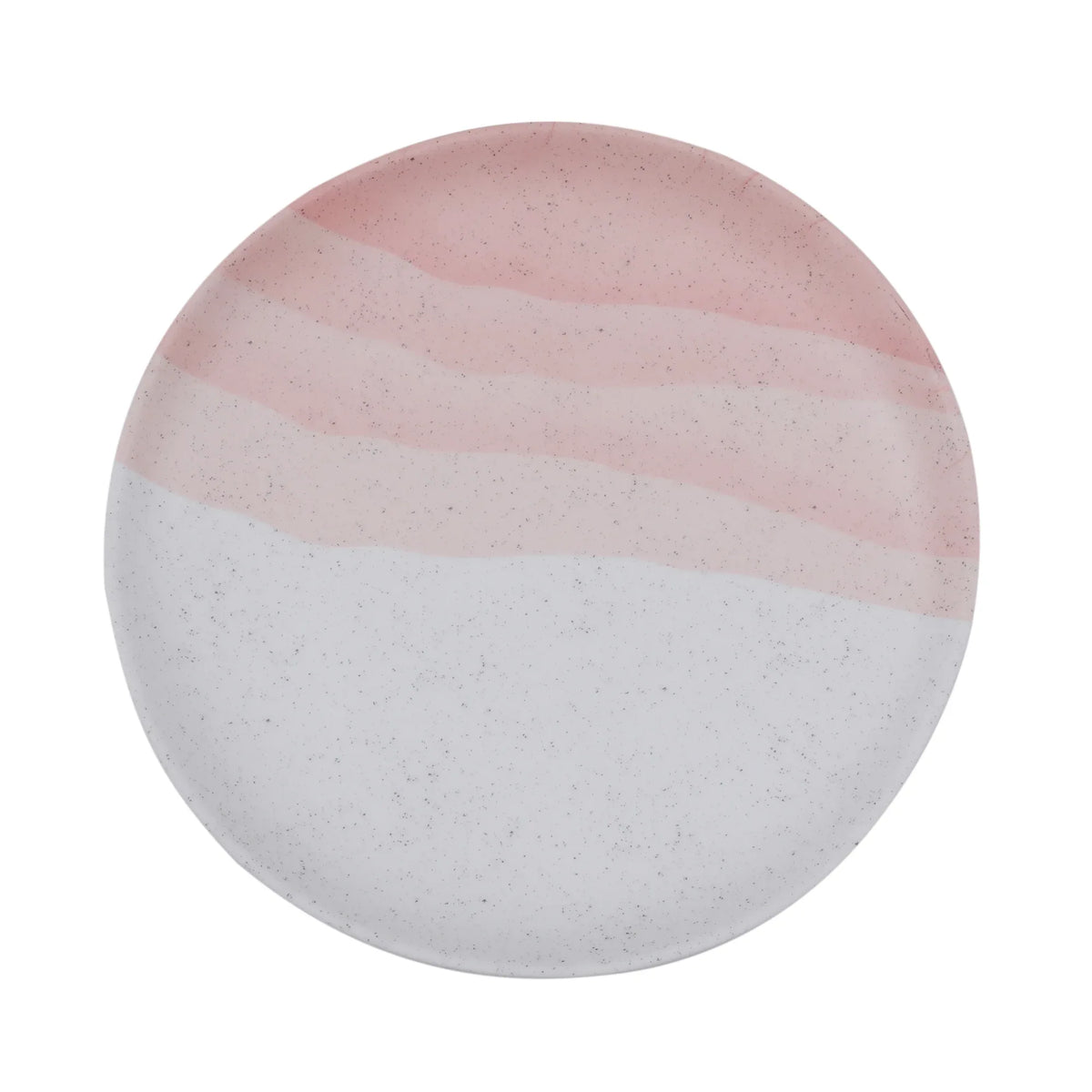 Emilia Melamine Speckles Small Plate in Pink Colour - HomeTown