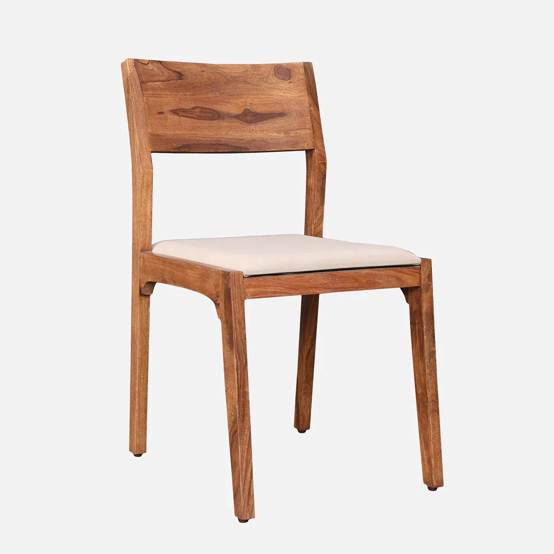 Axel Sheesham Wood(Rosewood) Dining Chair Set Of 2 in Natural Sheesham Colour