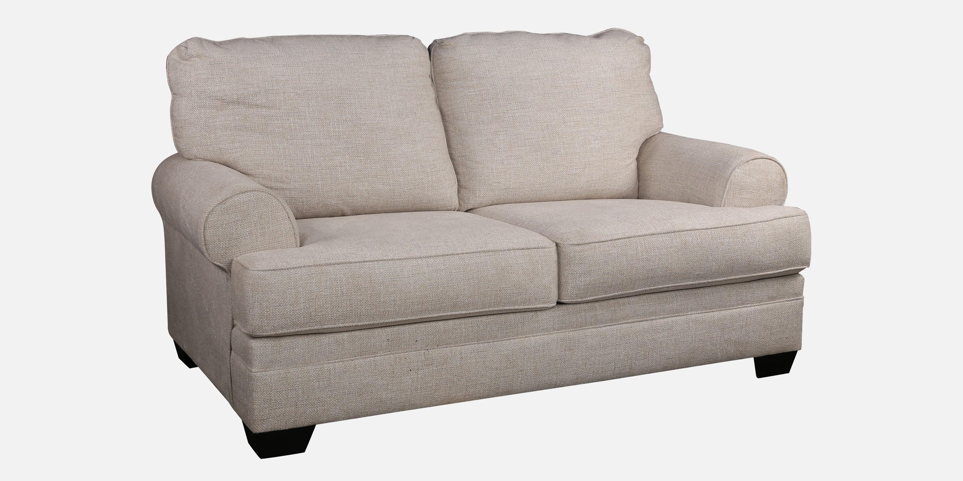 Thames Fabric Two Seater Sofa in Beige Colour - HomeTown
