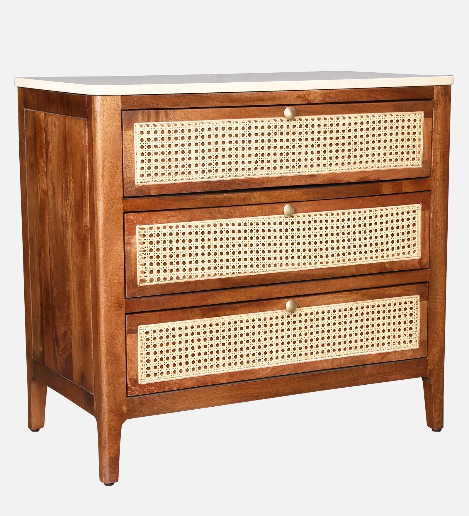 Siam Acacia Wood Chest Of Drawer in Honey Colour - HomeTown