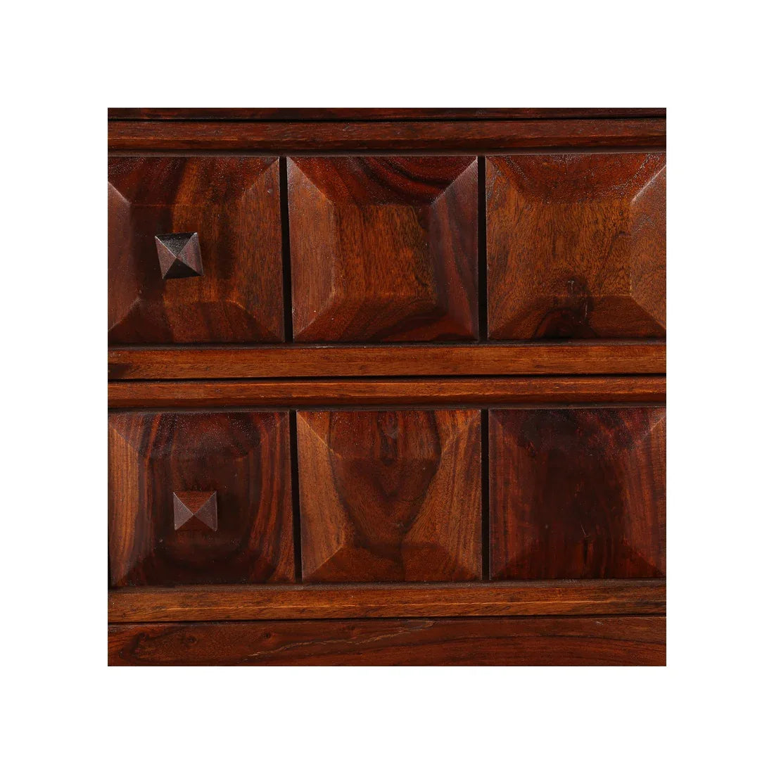 Woodrow Sheesham Wood(Rosewood) TV Unit in HONEY Colour - HomeTown