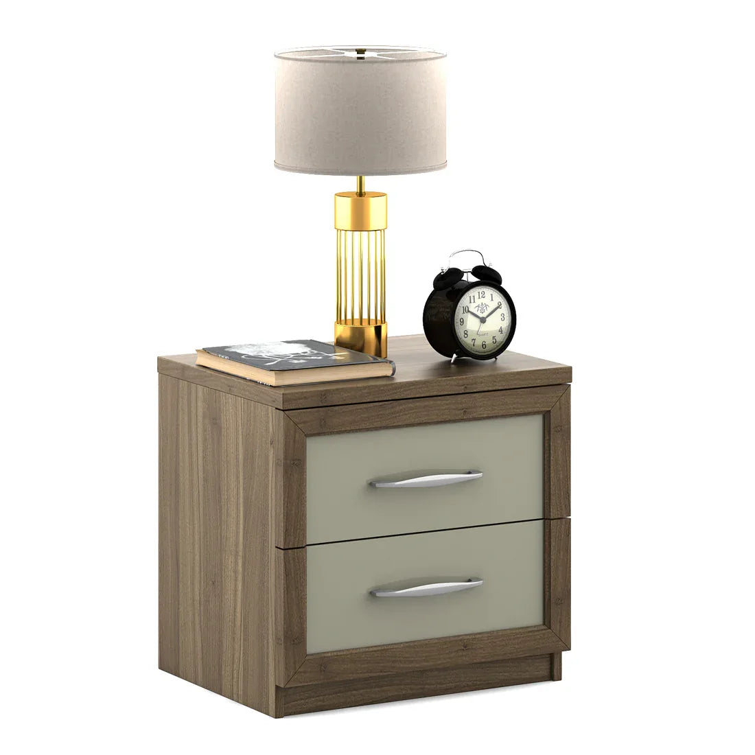 Petra Night Stand in Walnut Colour - HomeTown