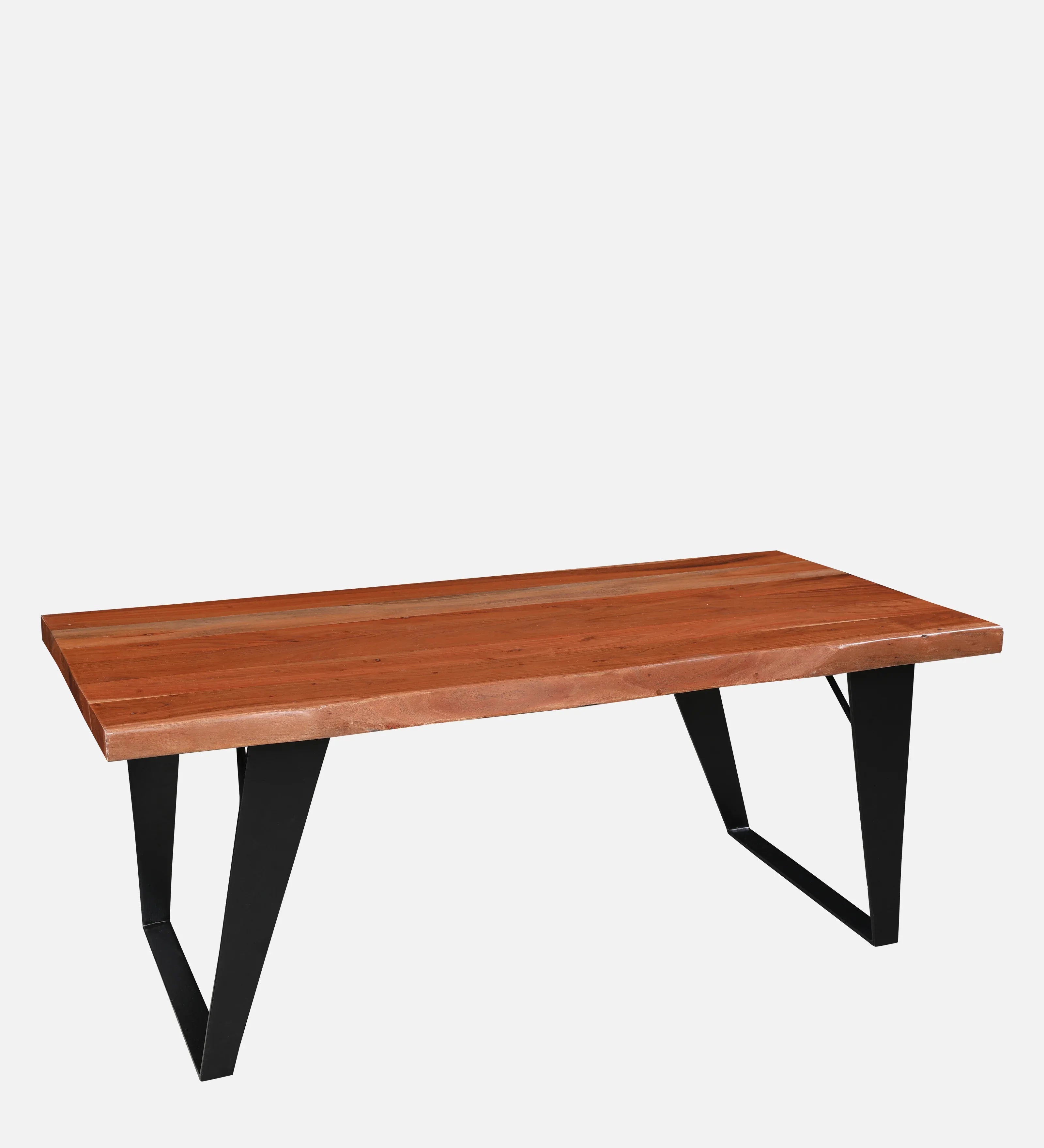 Arduous Acacia Wood Center Table in Brown Colour - HomeTown