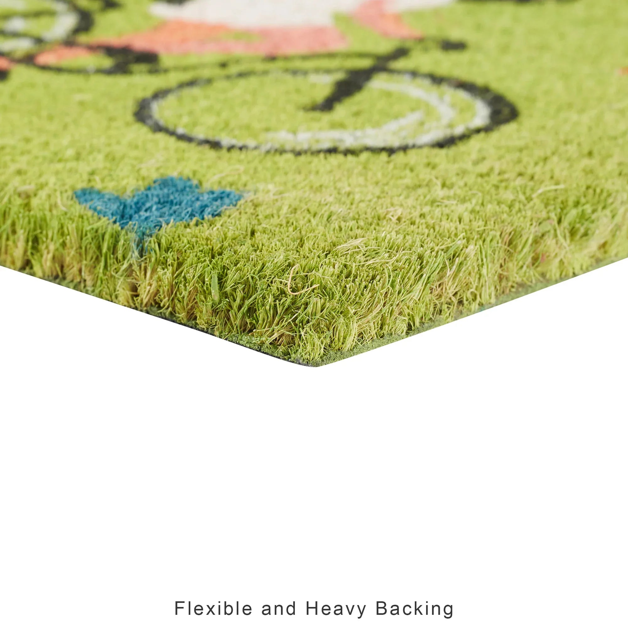Good Life Is Being Outdoors Printed Coir Doormat 40x60 CM in Green Colour - HomeTown