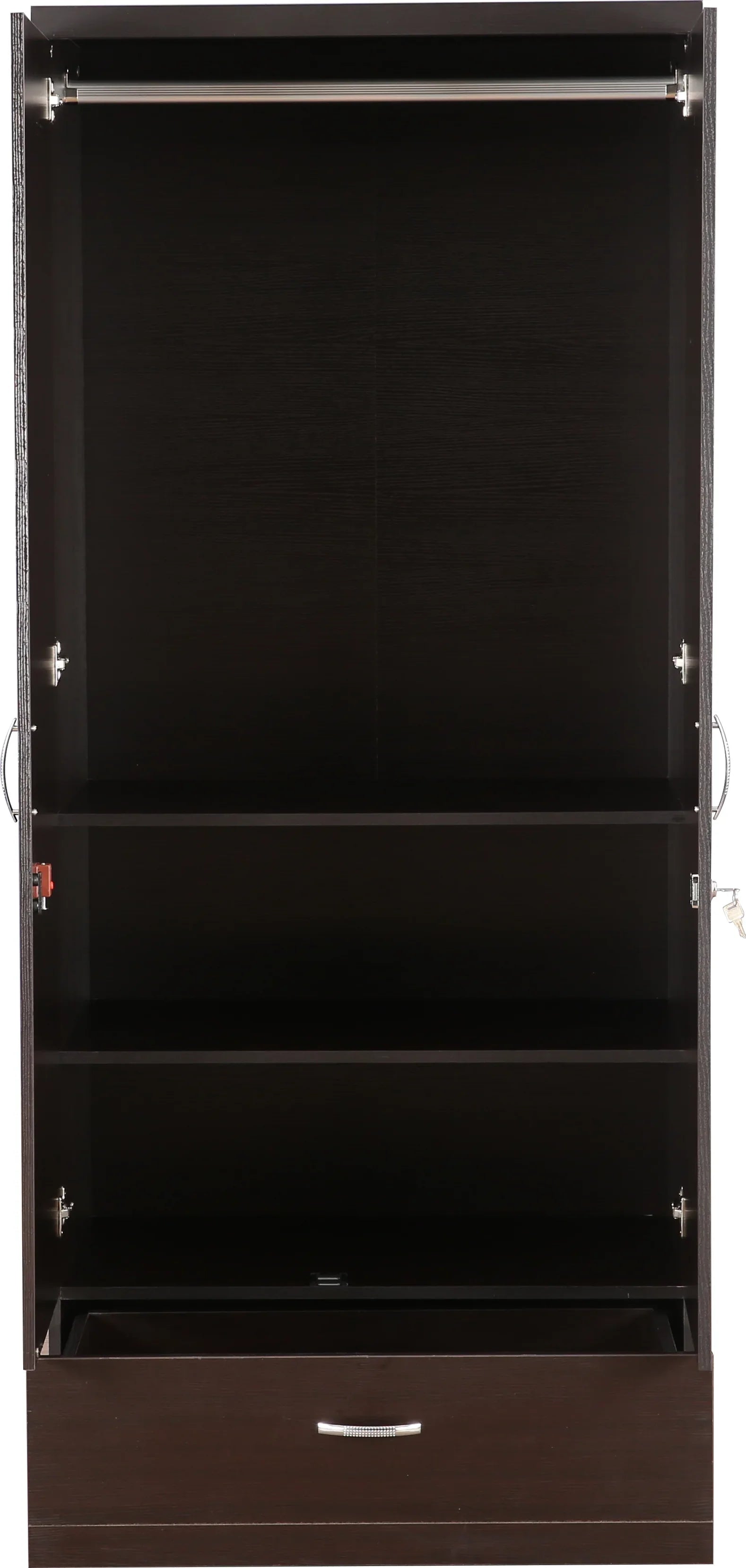 Utsav Two Door Wardrobe with Mirror - HomeTown