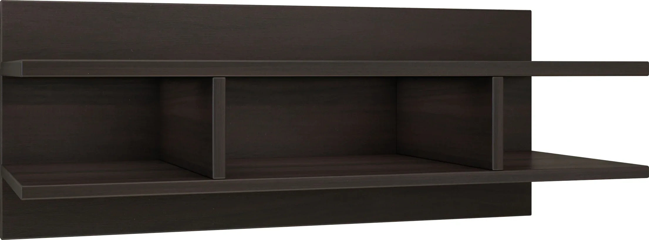 Cash Engineered Wood Wall Unit in Dark Walnut Colour - HomeTown