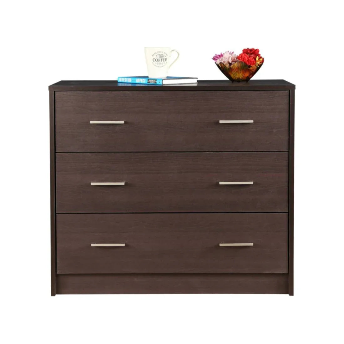 Atlas Engineered Wood Chest of Drawers in Beech Colour - HomeTown