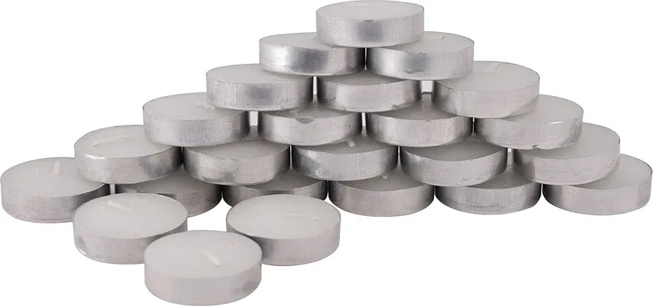 Tealight Candle Pack Of 24 in Unscented Colour - HomeTown