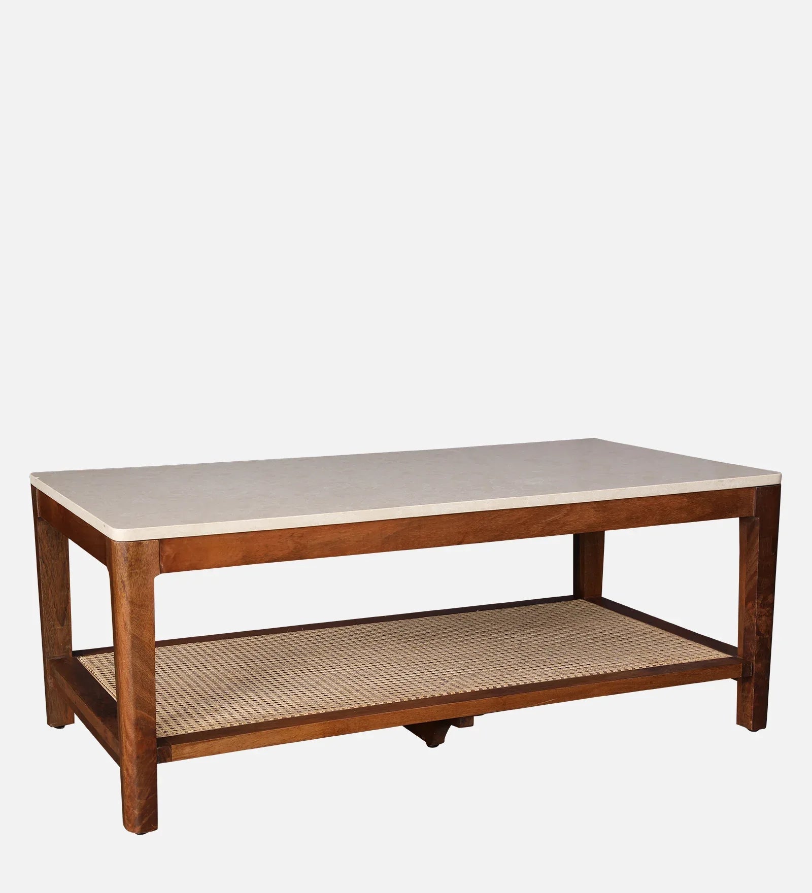 Siam Acacia Wood Center Table in Beige Colour - HomeTown