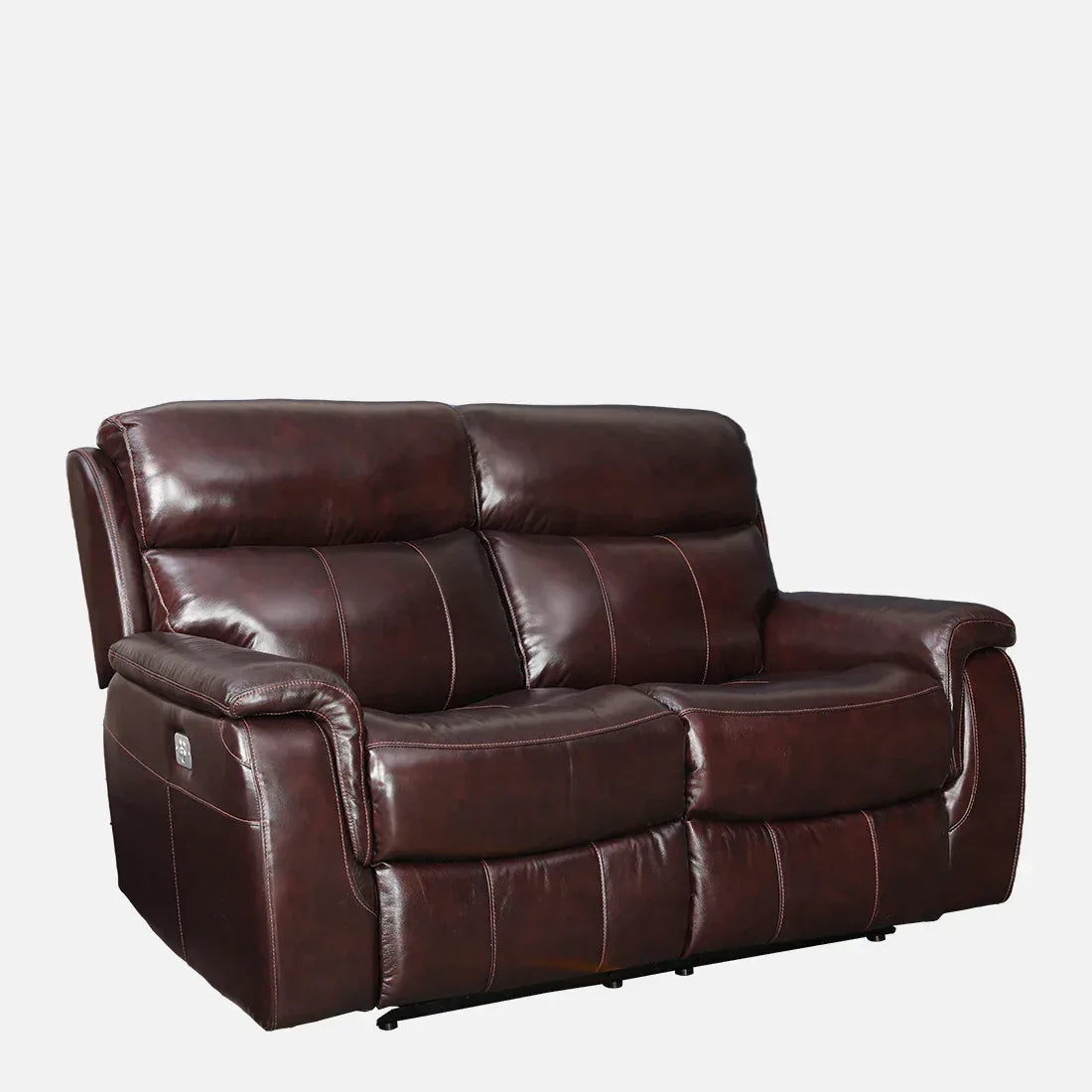 Plush Leather Electric Recliner - HomeTown