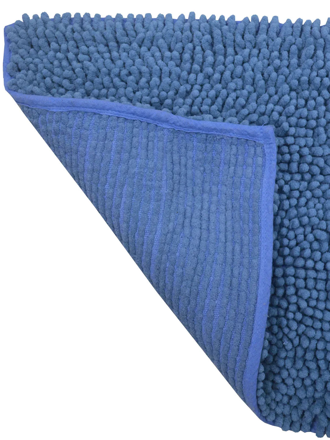 Yakuza Micro-Polly Bathmat in Blue Colour - HomeTown