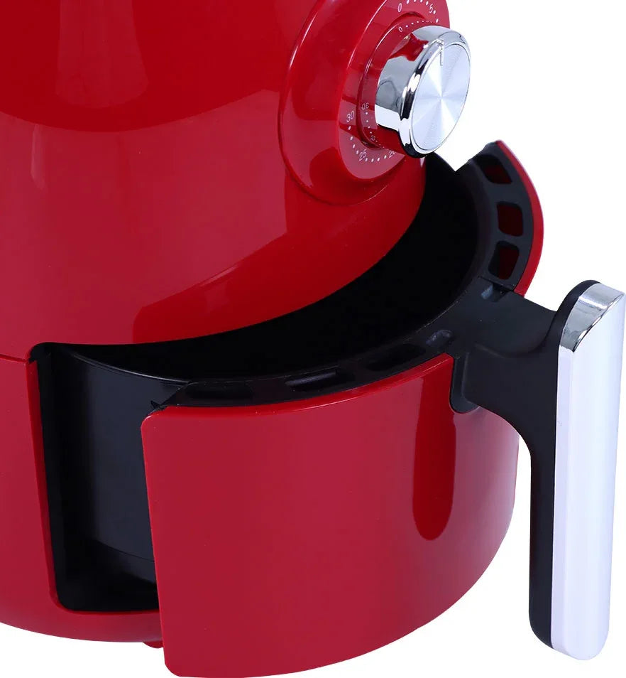 Crimson Edge Non-Stick Compact Air Fryer 1.8Ltr 1000W in Red Colour by Wonderchef - HomeTown