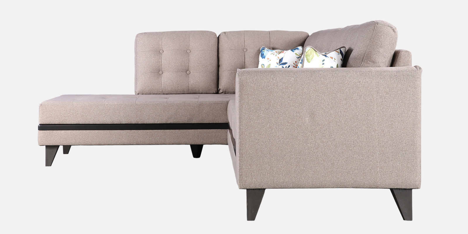 Garcia Fabric 5 Seater Sofa with Right Hand Side Lounger