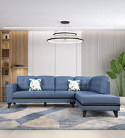 Garcia Fabric 3 Seater Sofa With Left Hand Side Lounger