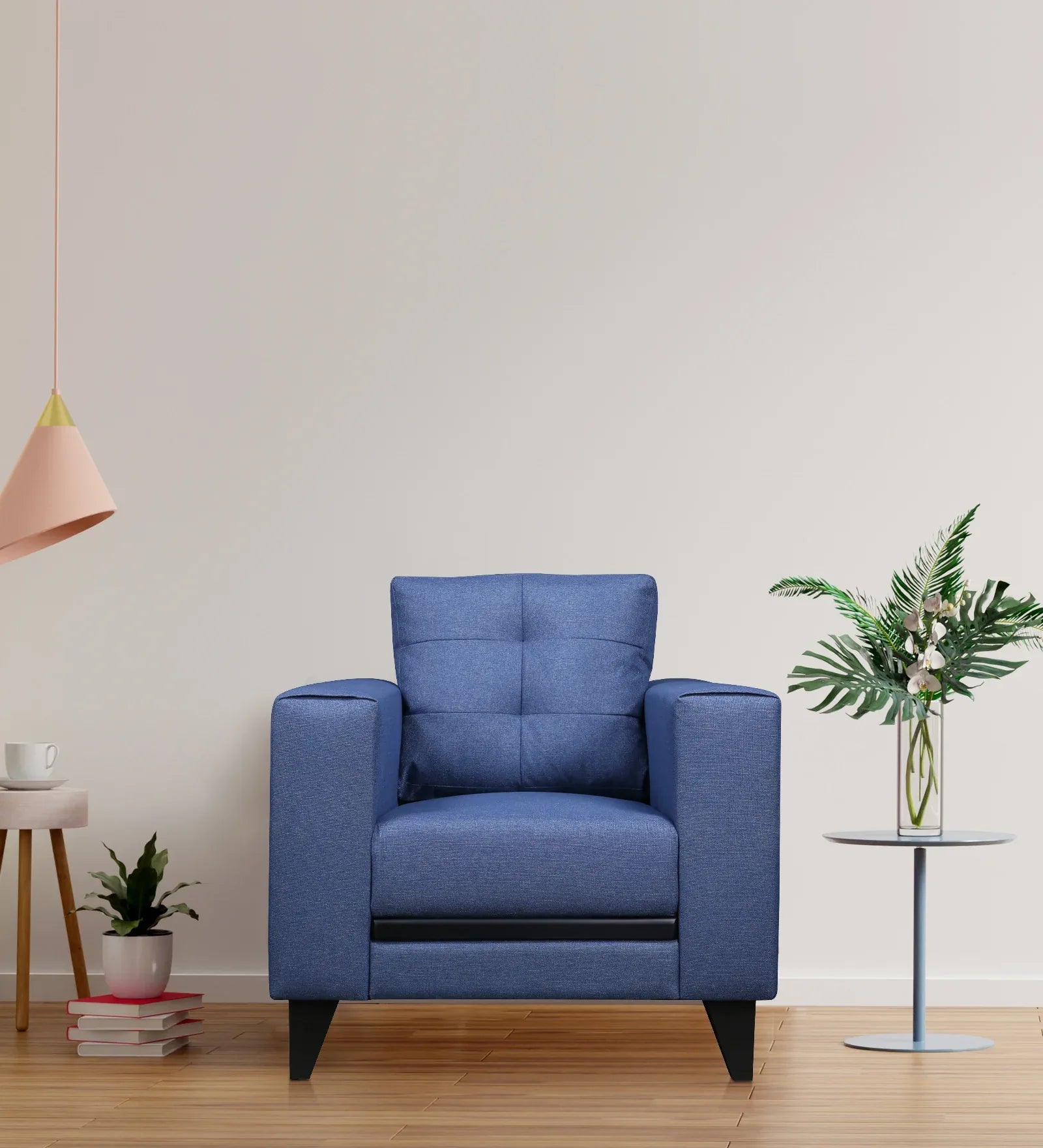 Garcia Fabric Single Seater Sofa