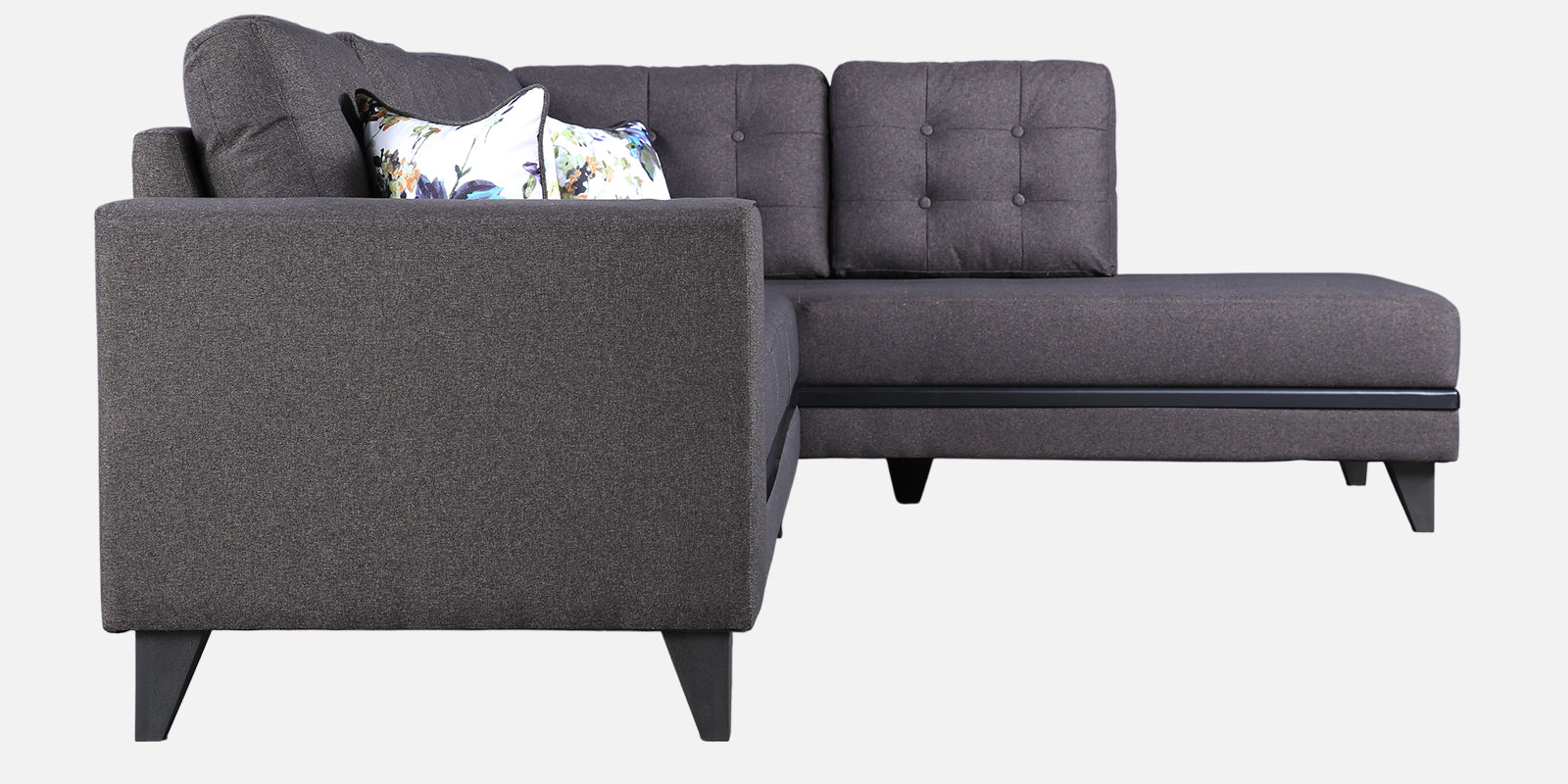 Garcia Fabric 3 Seater Sofa With Left Hand Side Lounger