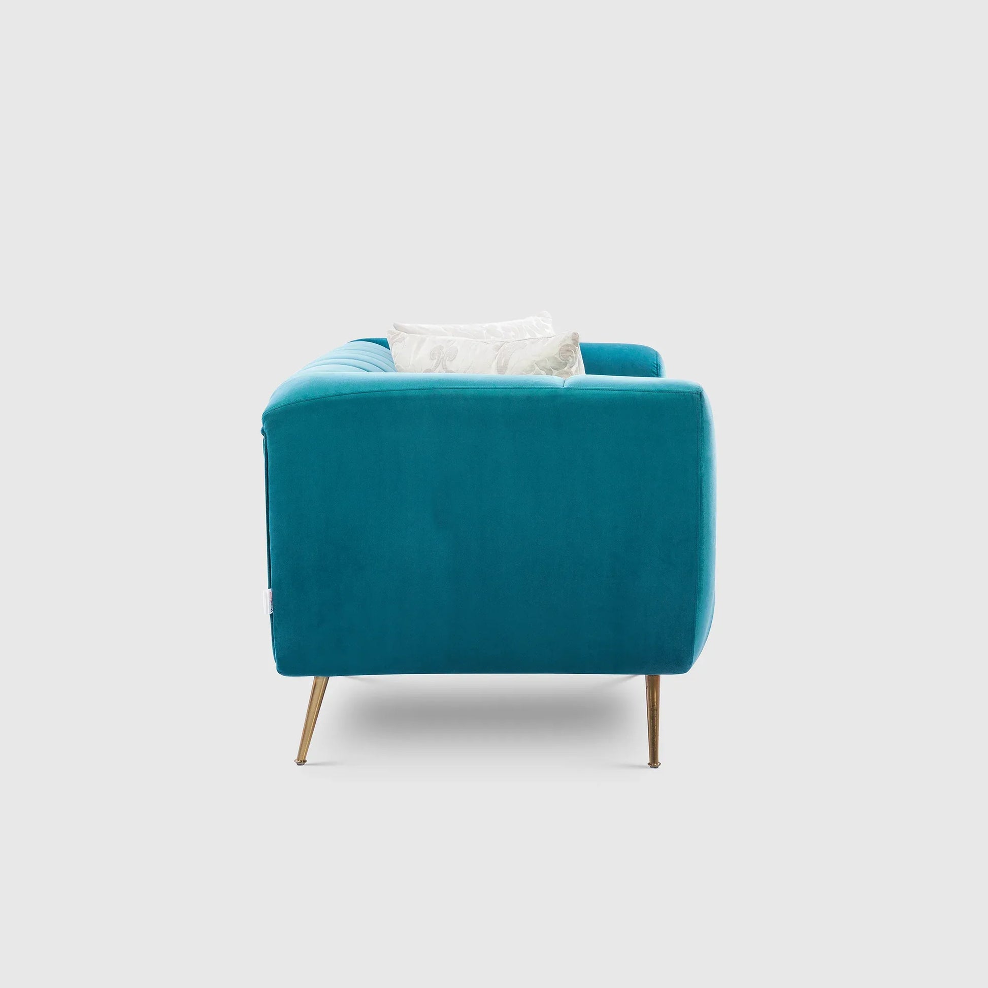 Catlina Fabric Living Room Packages in Blue Colour - HomeTown