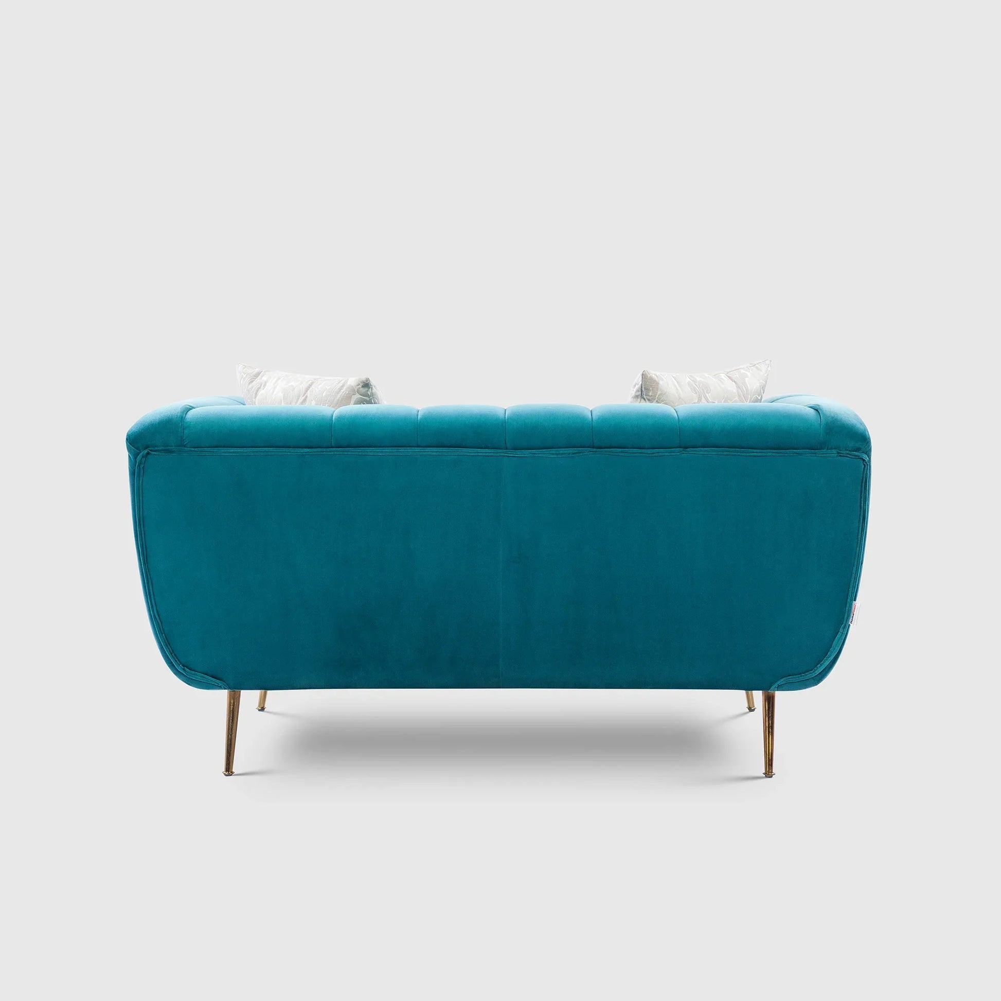 Catlina Fabric Living Room Packages in Blue Colour - HomeTown