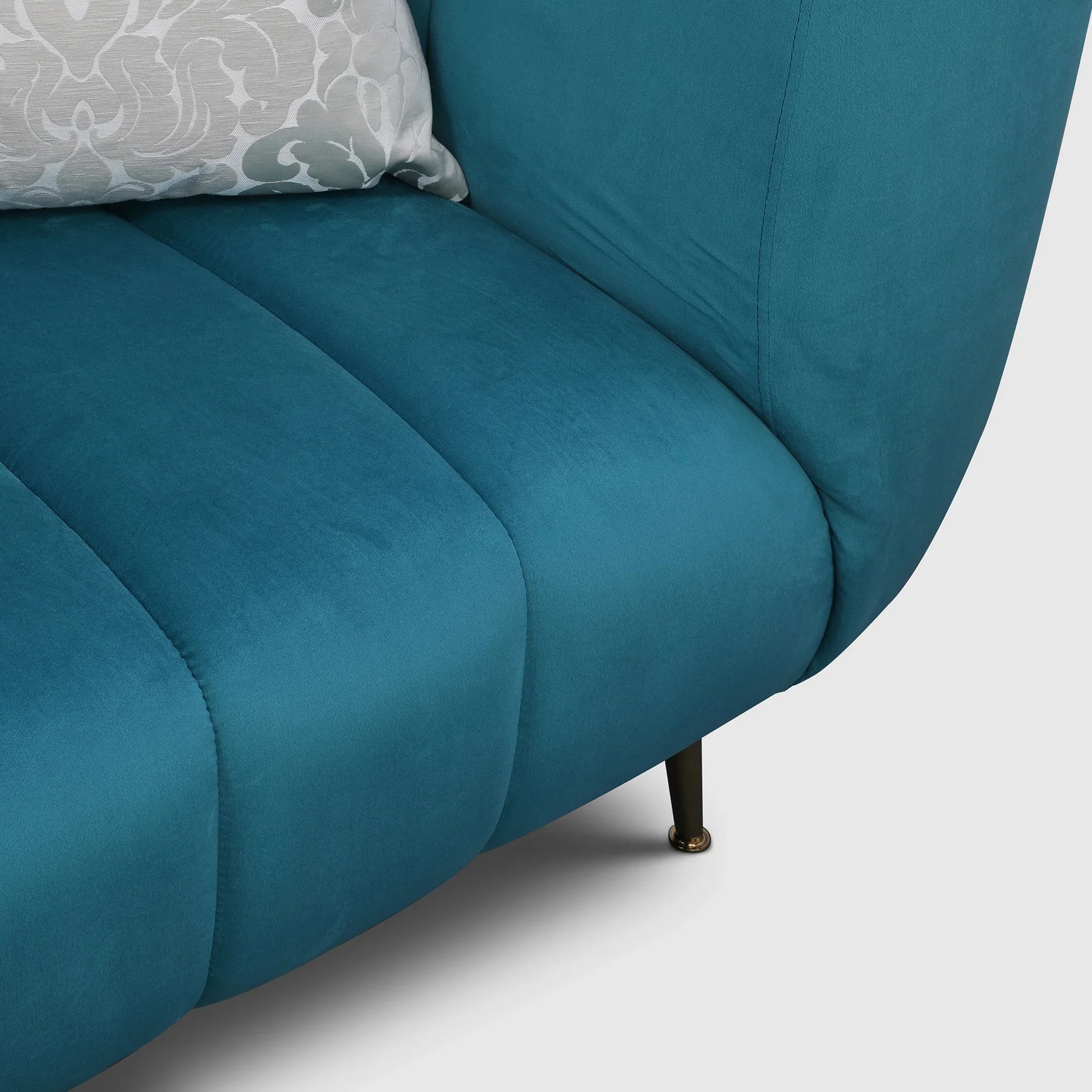 Catlina Fabric Living Room Packages in Blue Colour - HomeTown