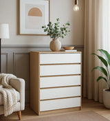 Ambra Chest of 5 Drawers