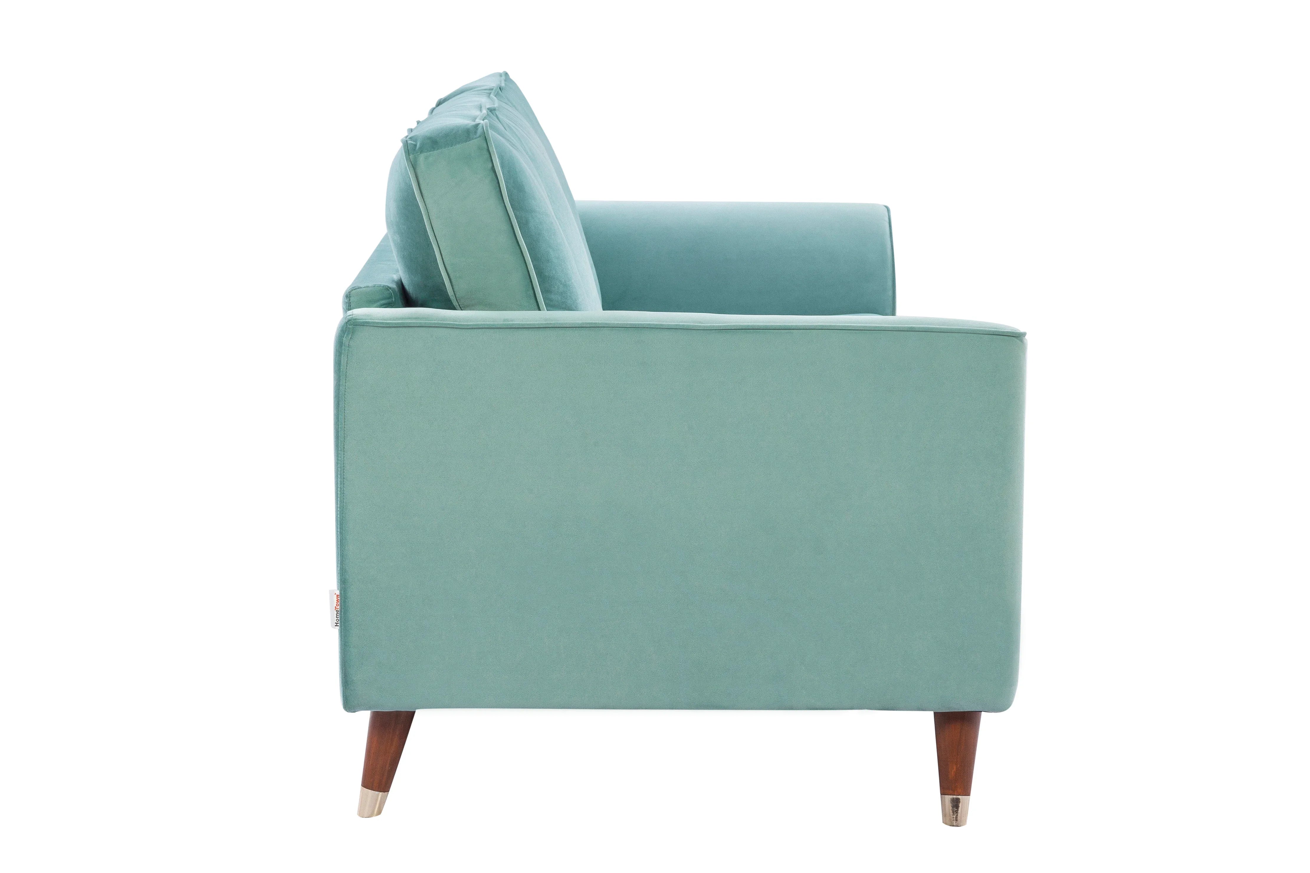 Magnific Velvet Three Seater Sofa - HomeTown