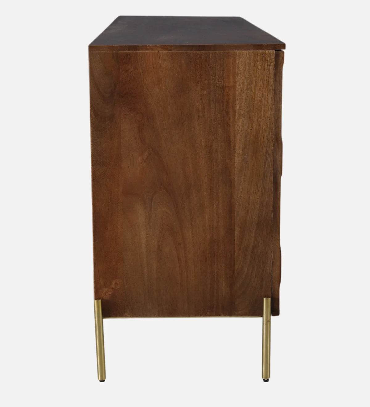 Dhara Solidwood Sideboard in Dark Brown Finish - HomeTown