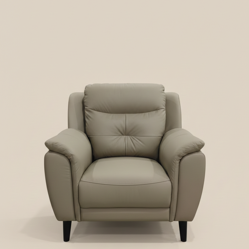 ALEXA ELITE HALF LEATHER 1 STR BEIGE