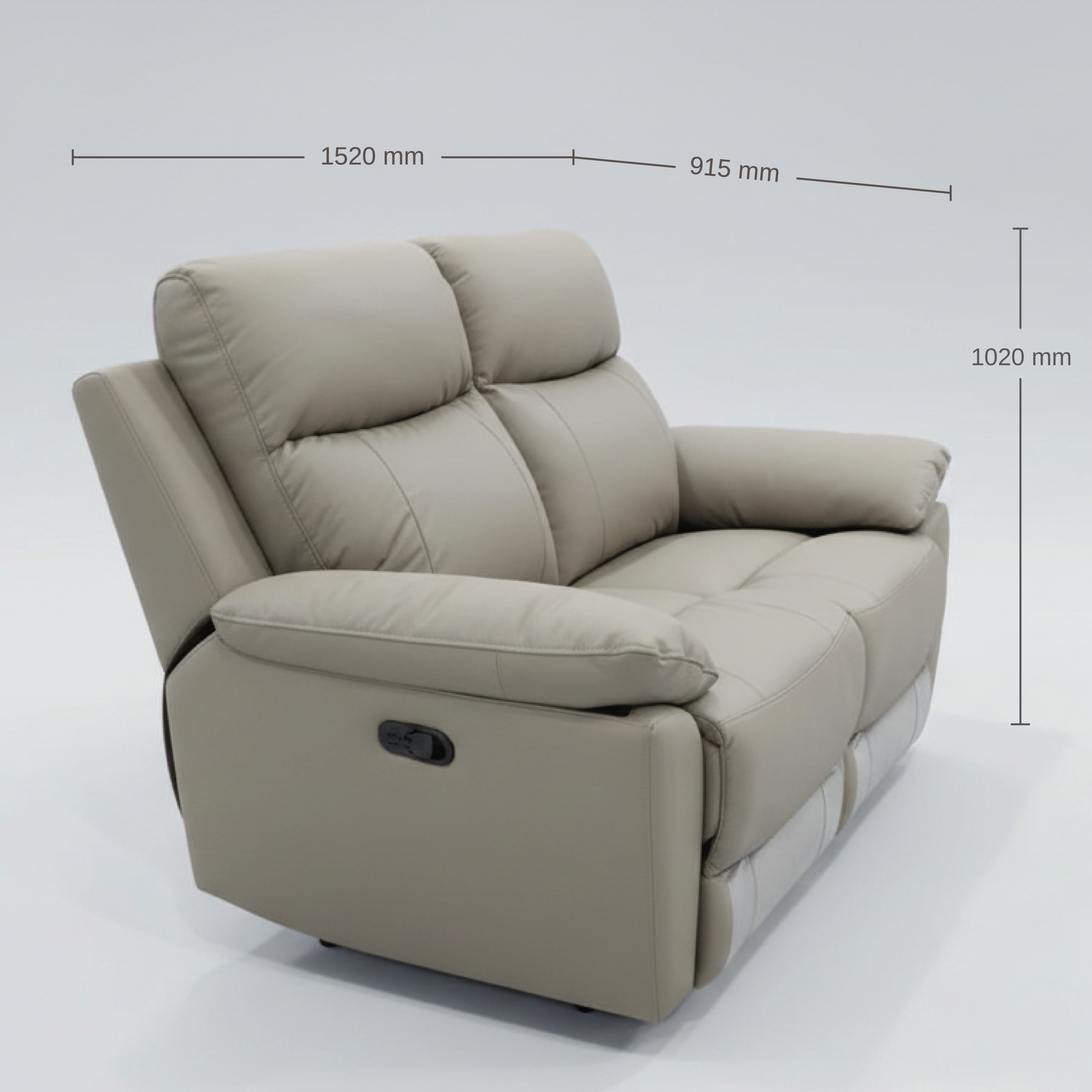 QUANTUM ELITE HL RECLINER LT BEIGE