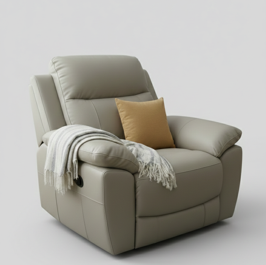 QUANTUM ELITE HL 1S RECLINER LT BEIGE