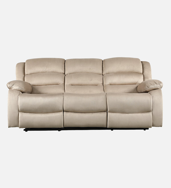 Bradford 3s Elec Fabric Recliner Beige Elite dimensions