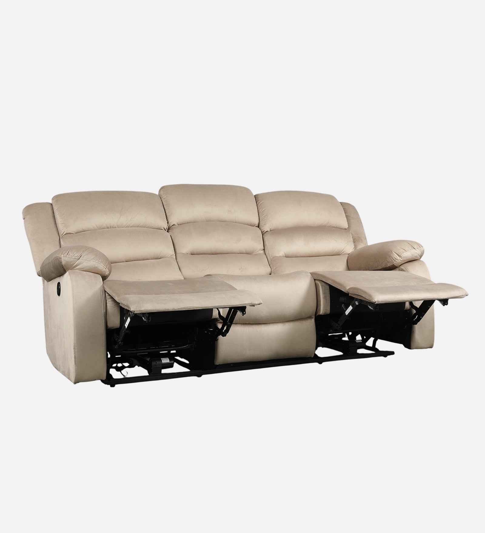 BRADFORD 3S ELEC FABRIC RECLINER BEIGE ELITE