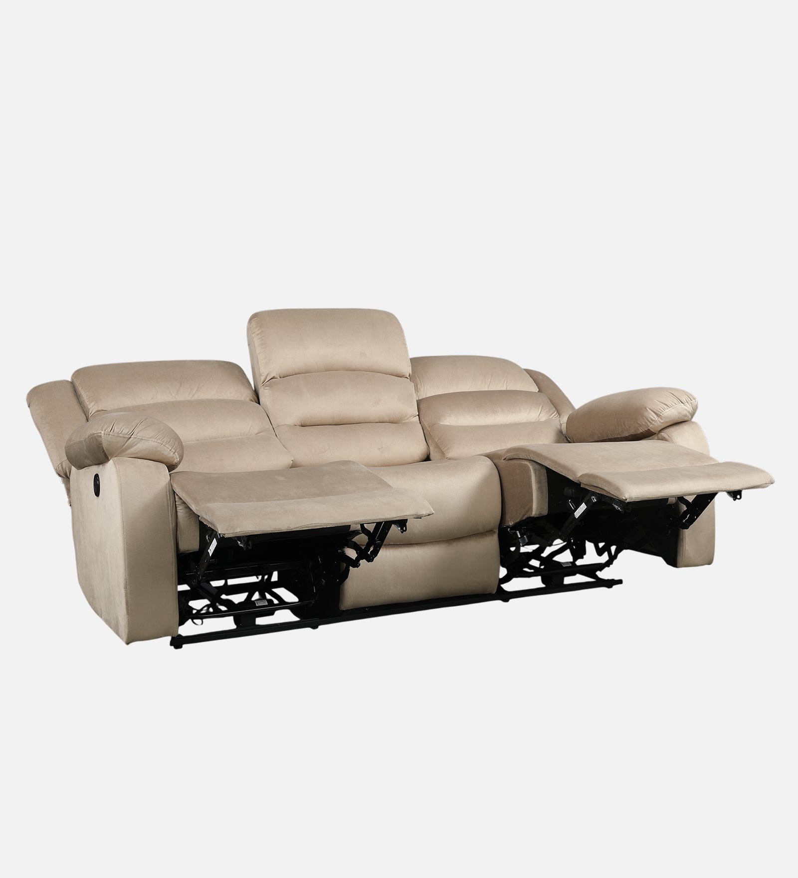 BRADFORD 3S ELEC FABRIC RECLINER BEIGE ELITE