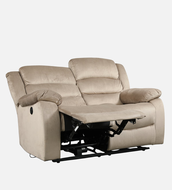 Bradford 2s Elec Fabric Recliner Beige Elite dimensions
