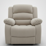 Bradford 1 Seater Electric Fabric Recliner Beige Elite