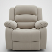 Bradford 1 Seater Electric Fabric Recliner Beige Elite